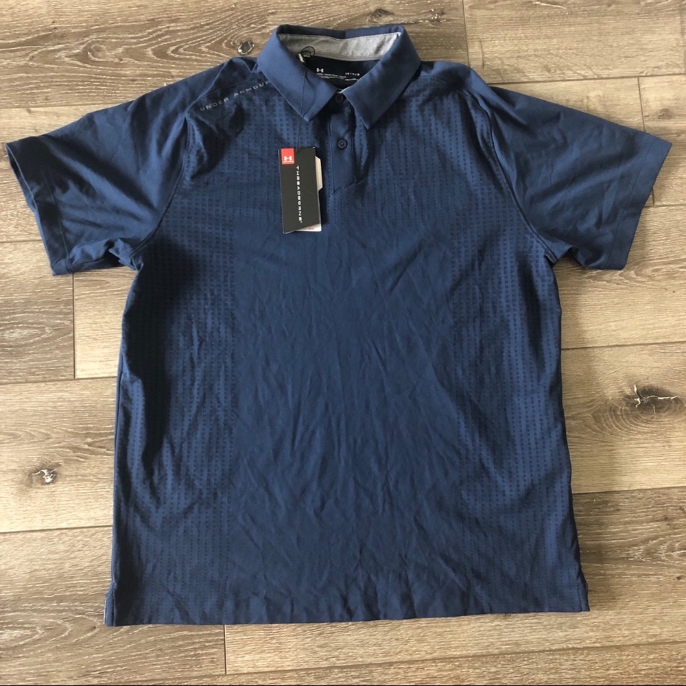 UNDER ARMOUR Threadborne Heatgear Golf Polo Shirt